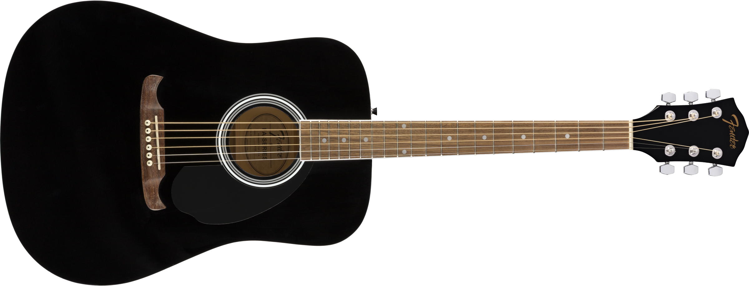 Image of Fender FA-125 Dreadnought Acoustic Guitar Black